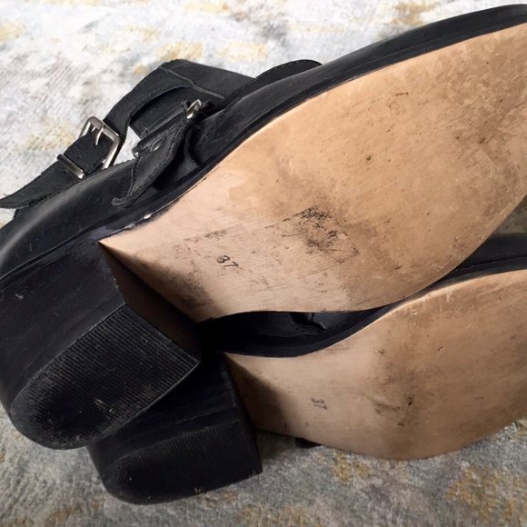 Topshop Cut Out Western Boots 7 /37 - Picture 8 of 8